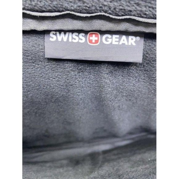 swiss gear black navy nylon cross body bag - Picture 8 of 9